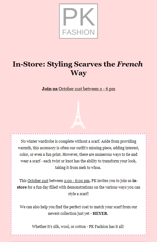 Styling Scarves the FRENCH Way