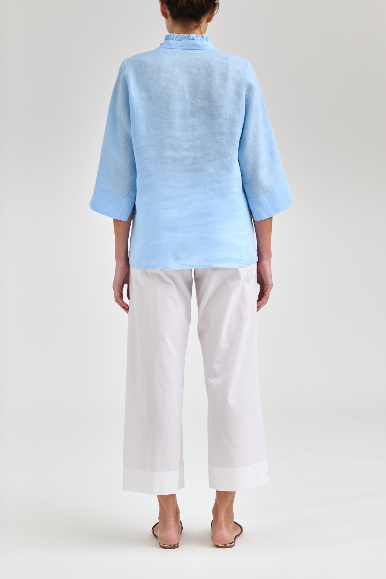 Bohemian Linen Blouse