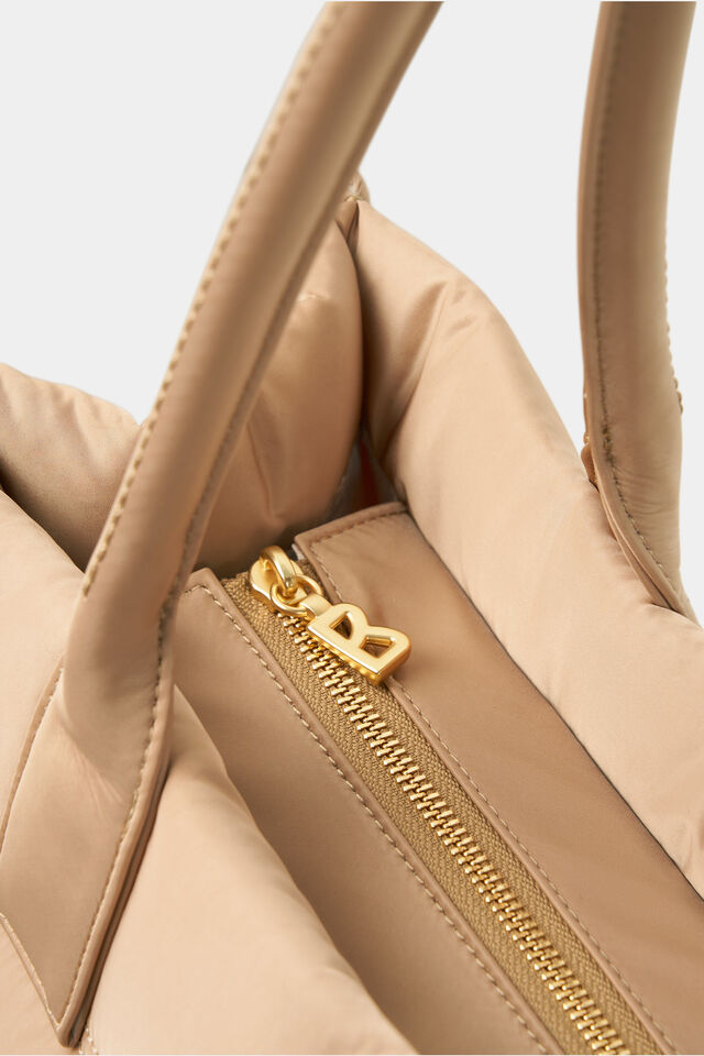 Zig Zag Quilted Tote Bag