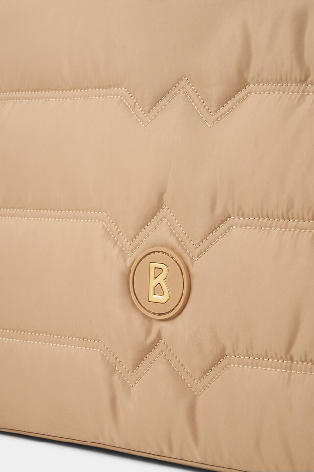 Zig Zag Quilted Tote Bag