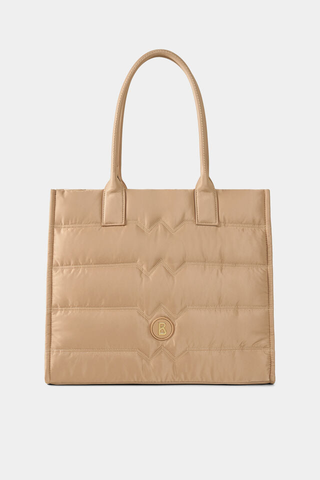 Zig Zag Quilted Tote Bag