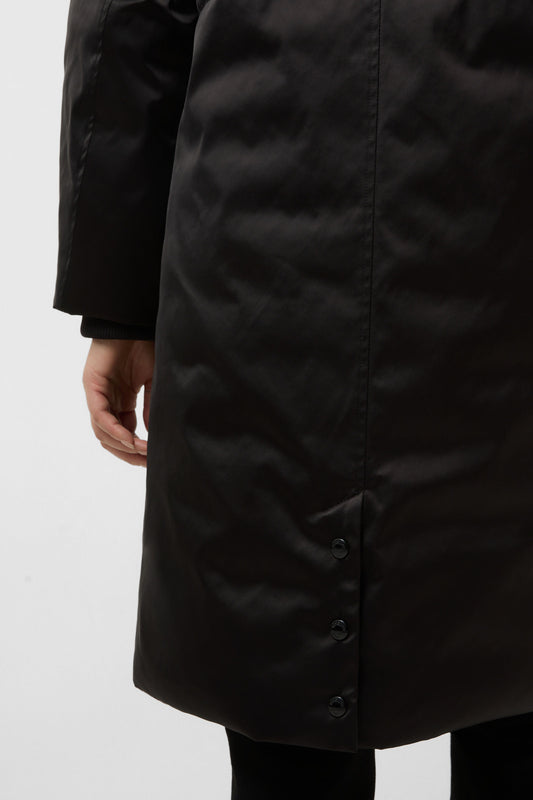 Satin Finish Sleek Down Coat