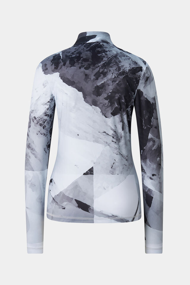 Downhill Skier Jersey Zip Top