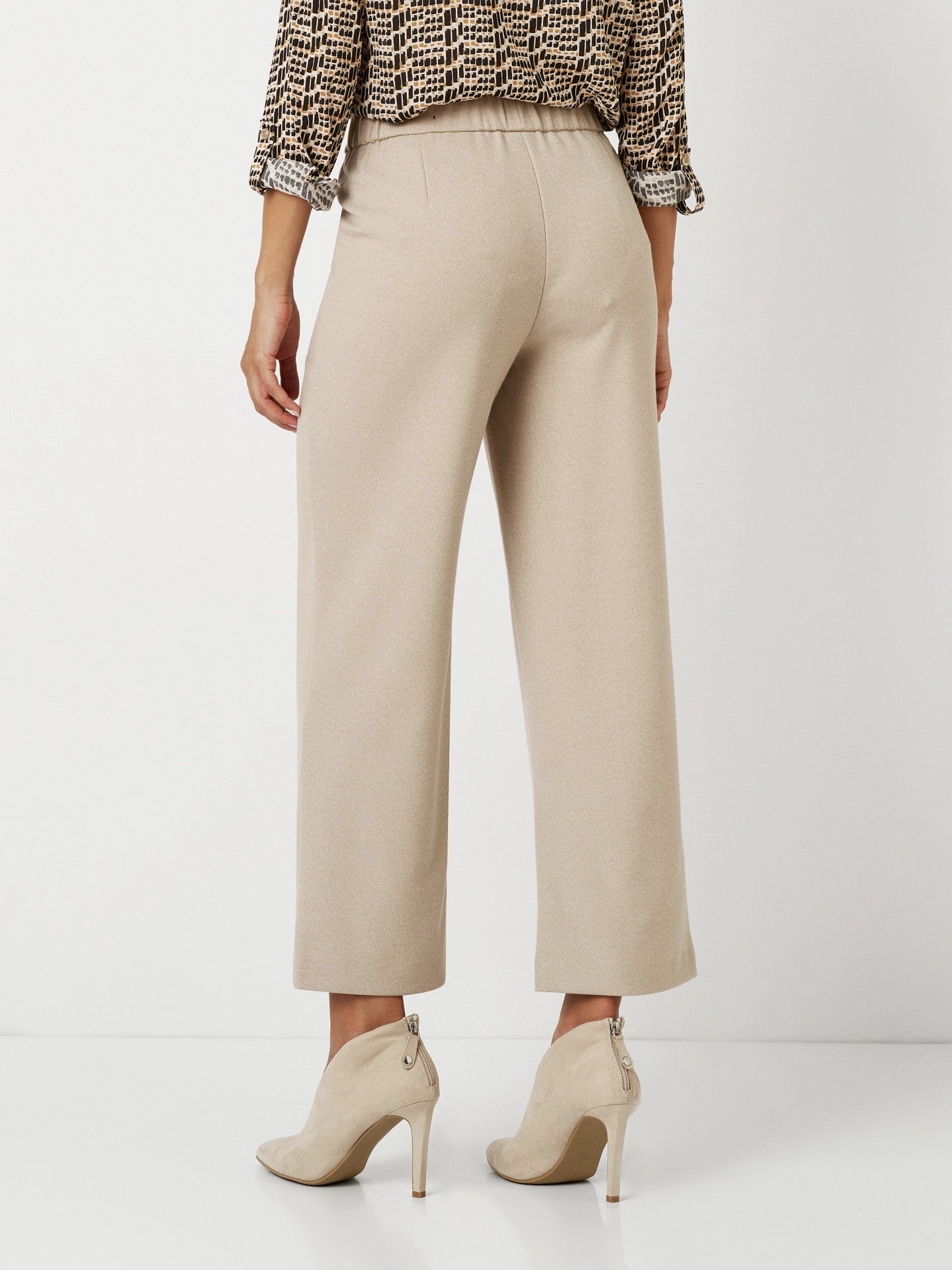 Knit Wide Leg Pull-On Pants