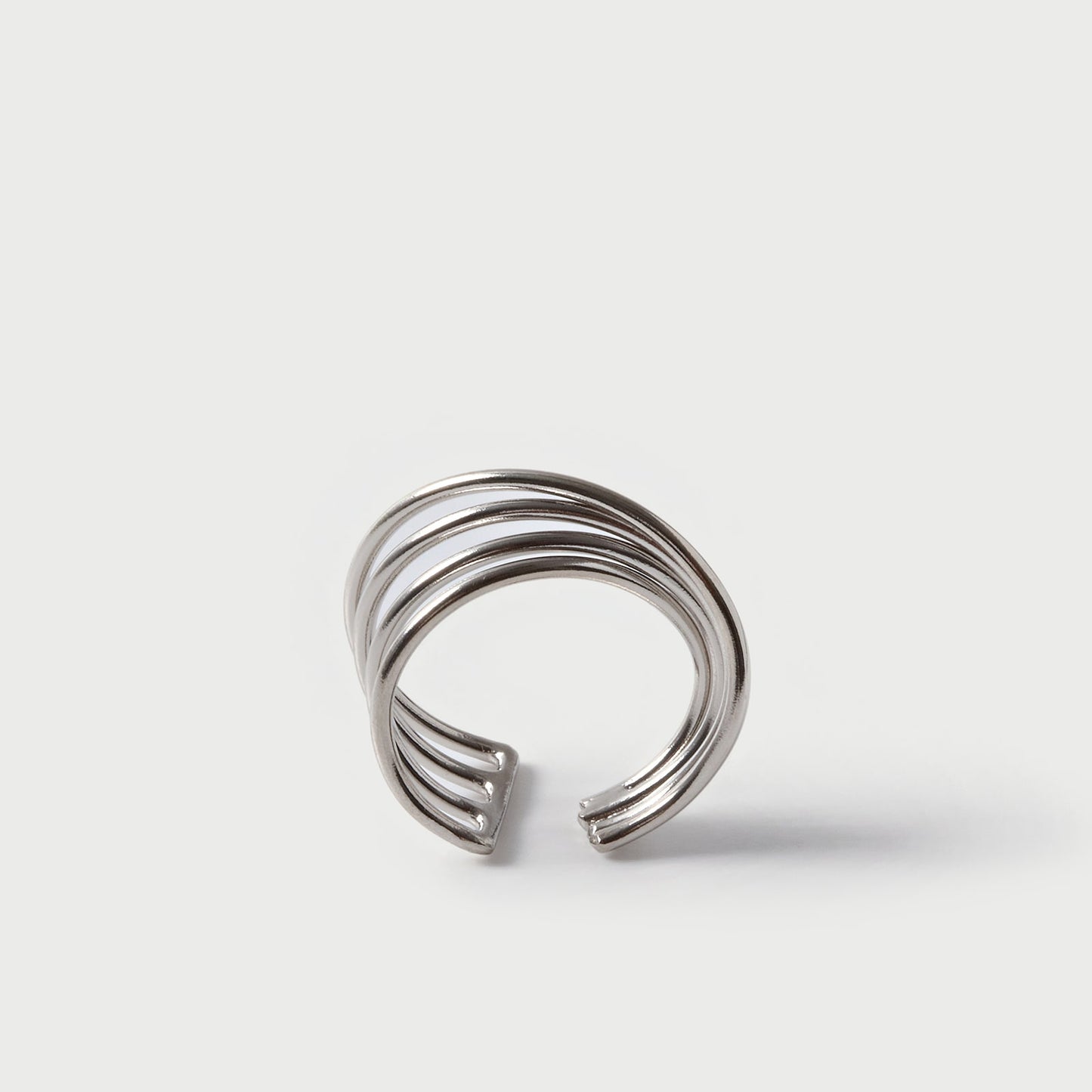 Silver Plated Wrap Ring