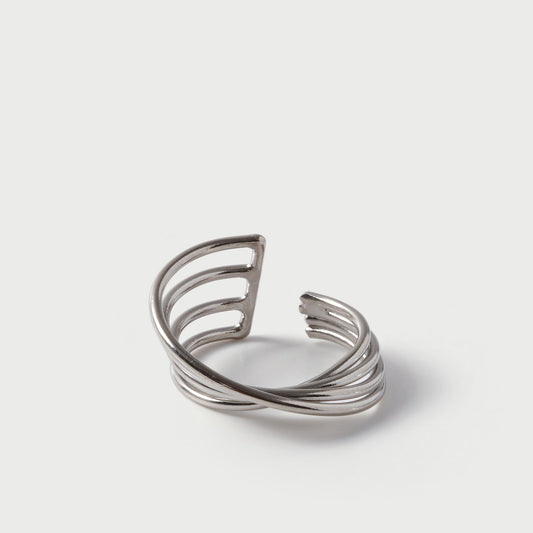 Silver Plated Wrap Ring