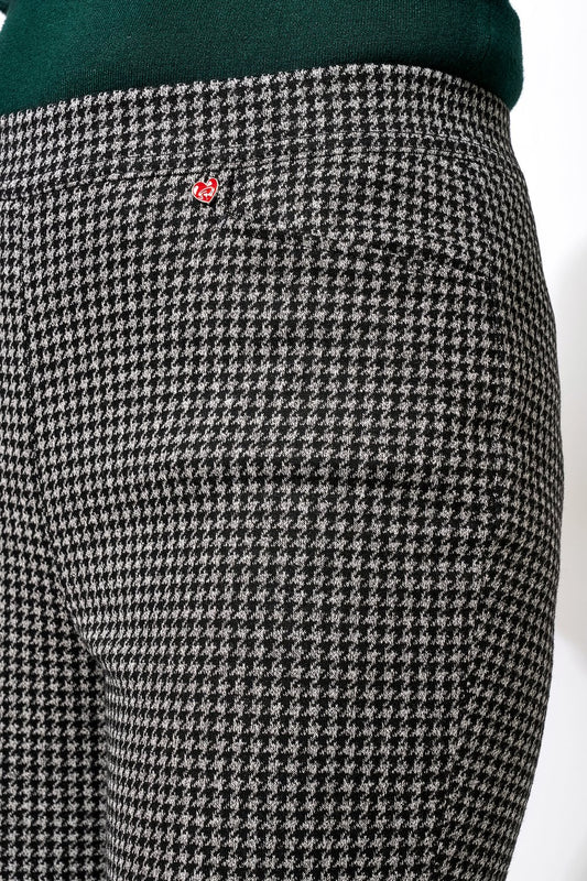 Houndstooth Winter Jersey Pant