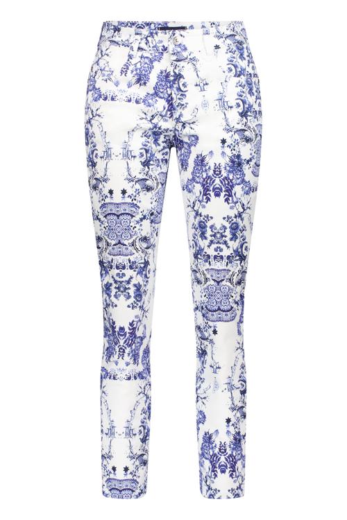 DELFT BLUE PATTERNED JEAN