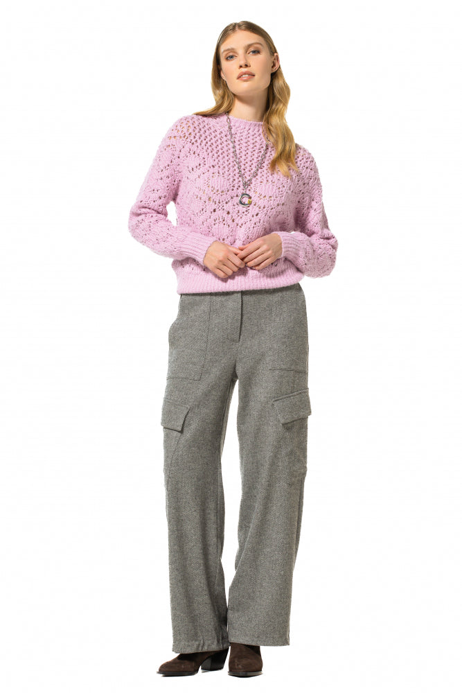 Cozy Semi-Sheer Pullover