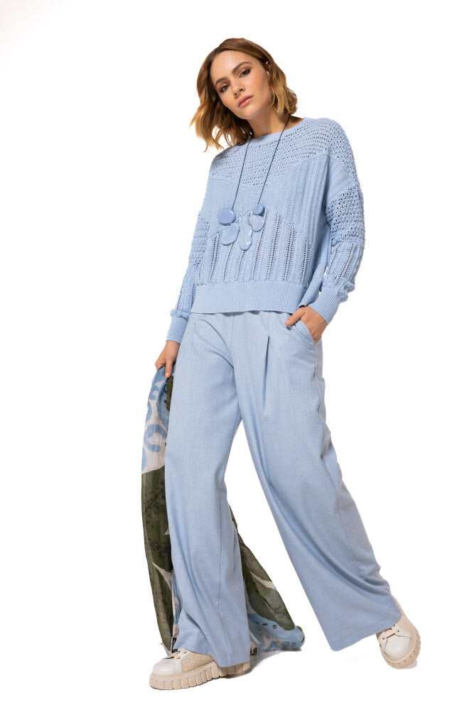 Multi Textured Sweater