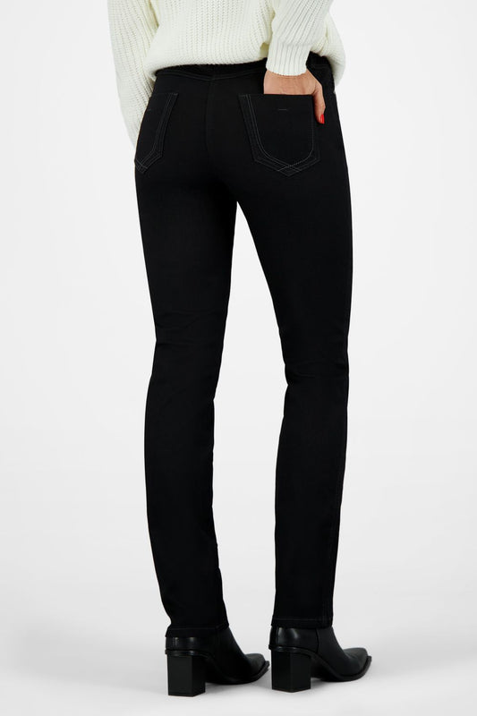 Slim Leg Cotton Denim Pants