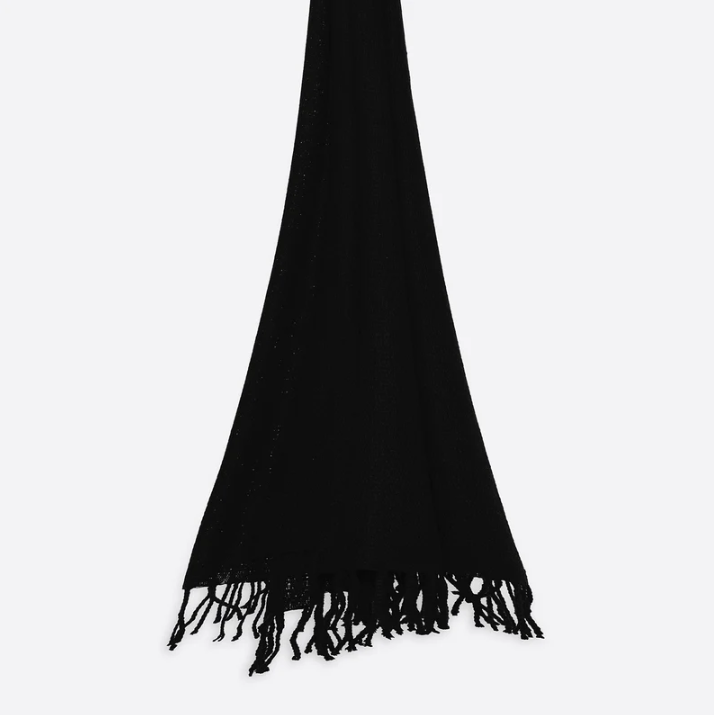 Solid Colored Cashmere Stole