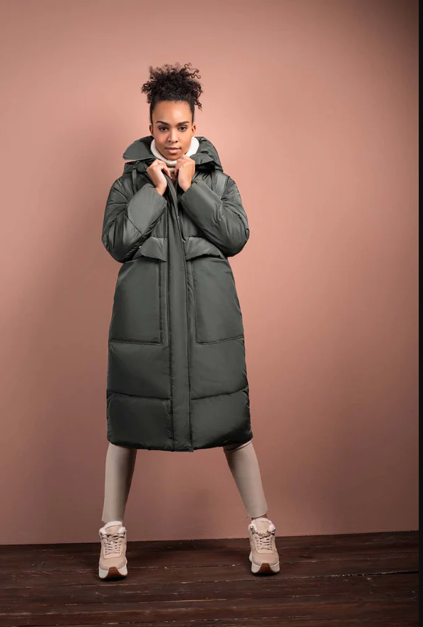 Full Length Quilted Coat
