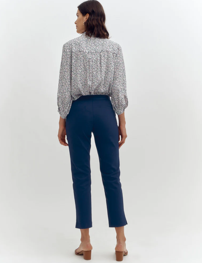 Cotton Blend Chino Pants