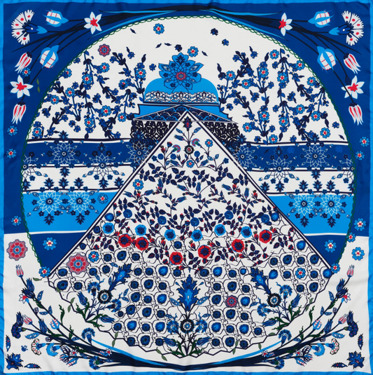 Iznik Art Silk Square