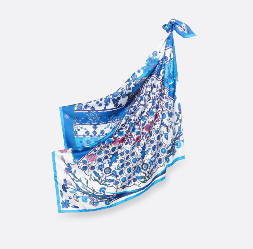 Iznik Art Silk Square