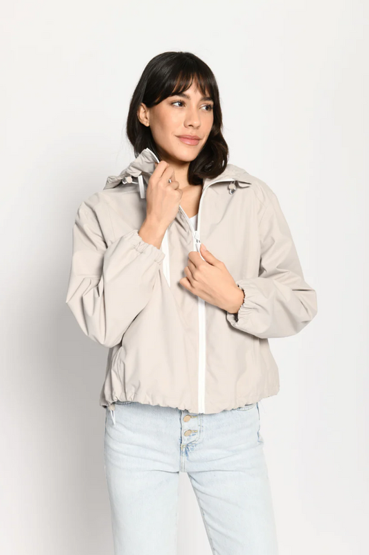 Short Funky Rain Bomber