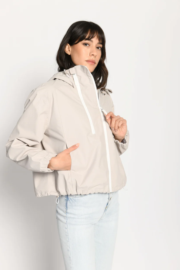 Short Funky Rain Bomber