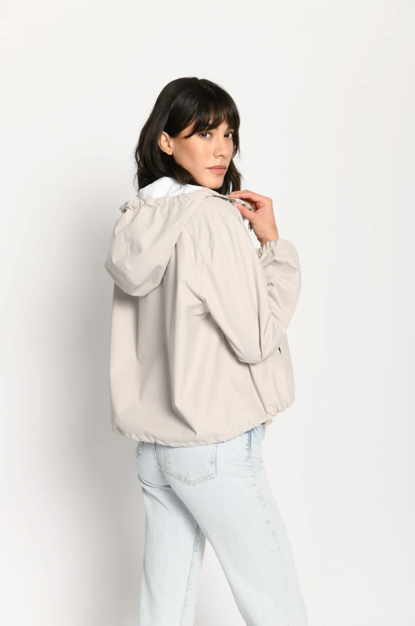 Short Funky Rain Bomber