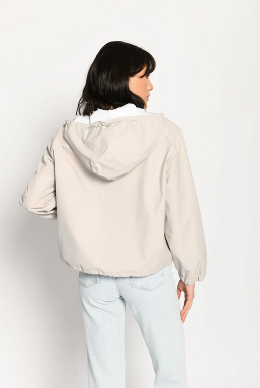 Short Funky Rain Bomber