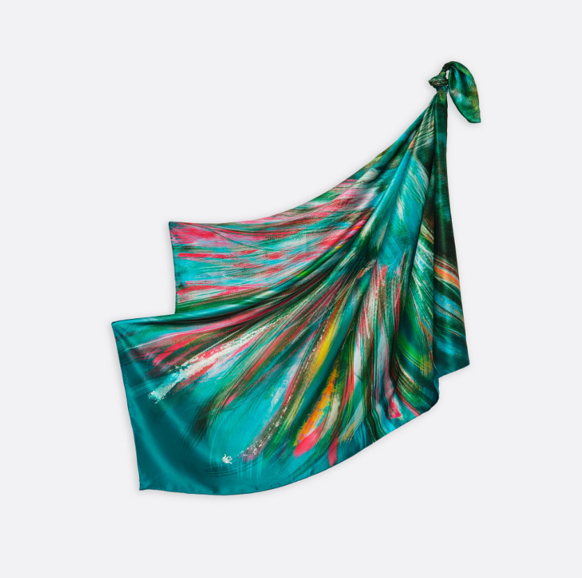 Degas Impressionist Silk Square