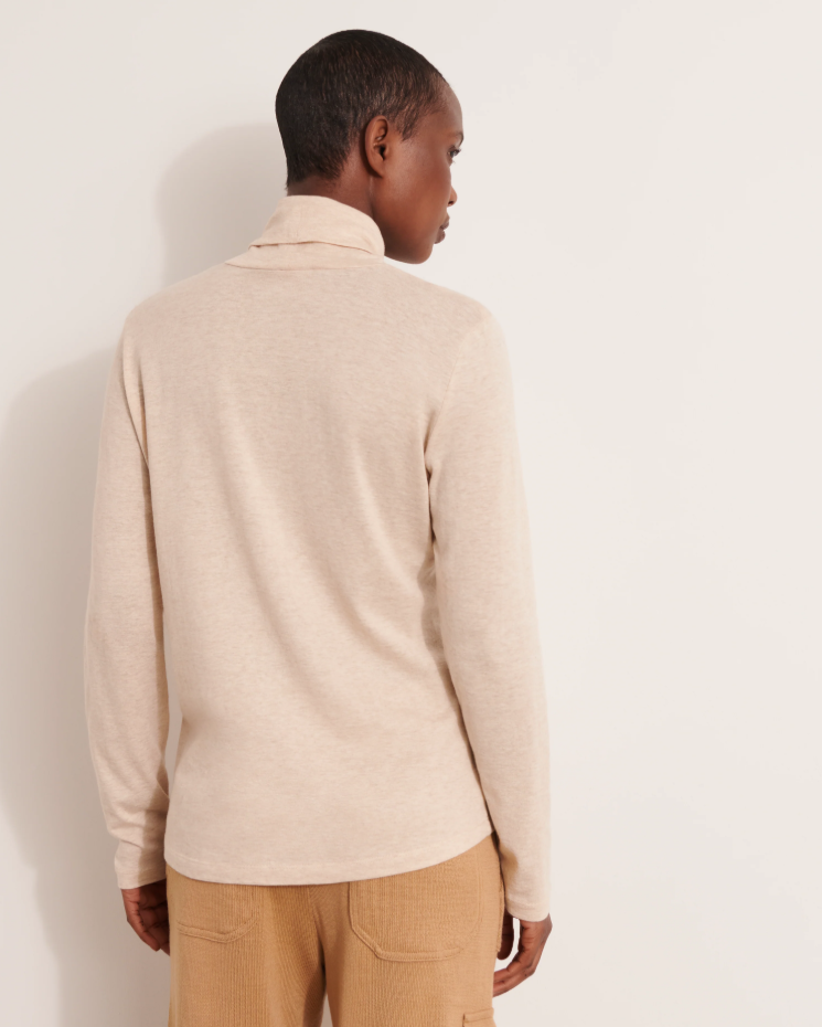 Cashmere & Cotton Turtleneck