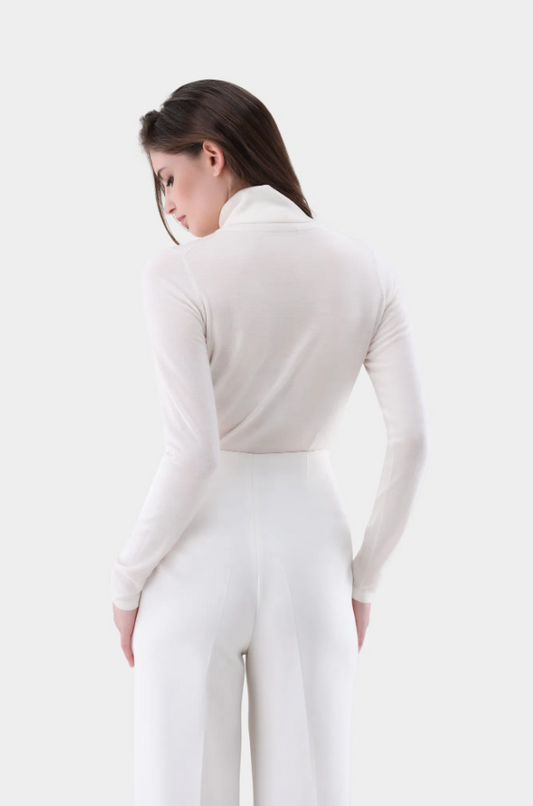 Ultra-Fine Merinos Wool Turtleneck