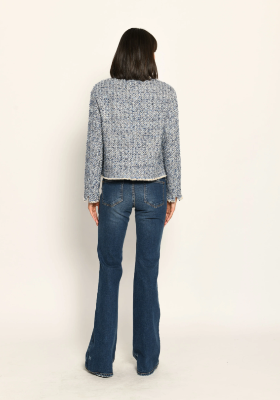 Wool Boucle Parisian Tweed Jacket