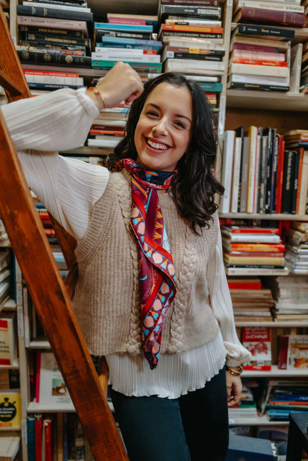 Louvre Sur Le Nil Silk Twill Scarf