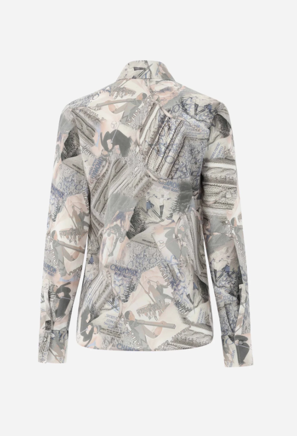 Chamonix Mont-Blanc Cotton Blouse
