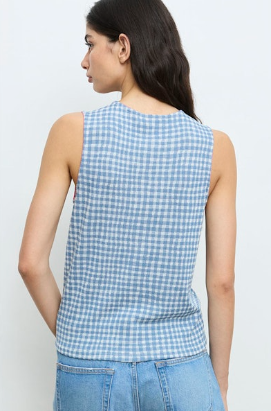 Kaleidascope Paisley Reversible Knit Top