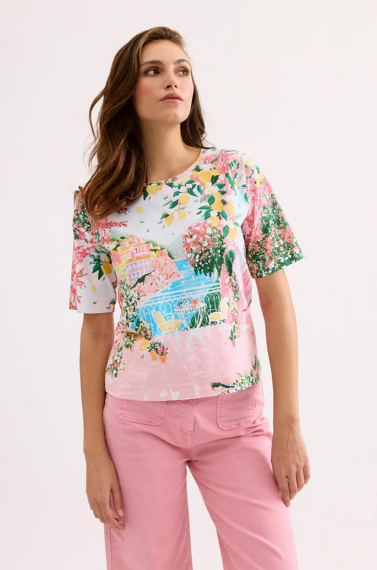 Amalfi Limoncello Cotton Tee