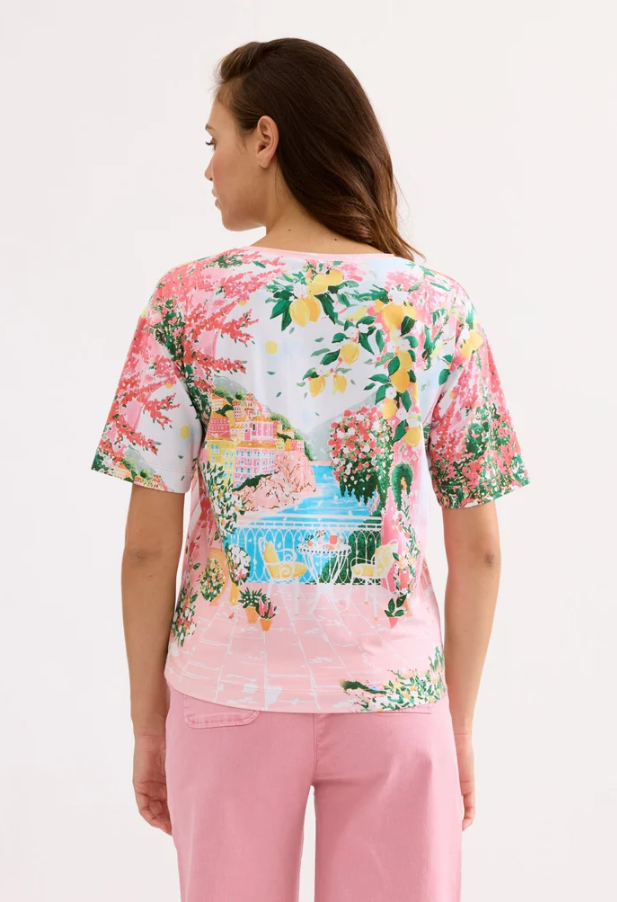 Amalfi Limoncello Cotton Tee