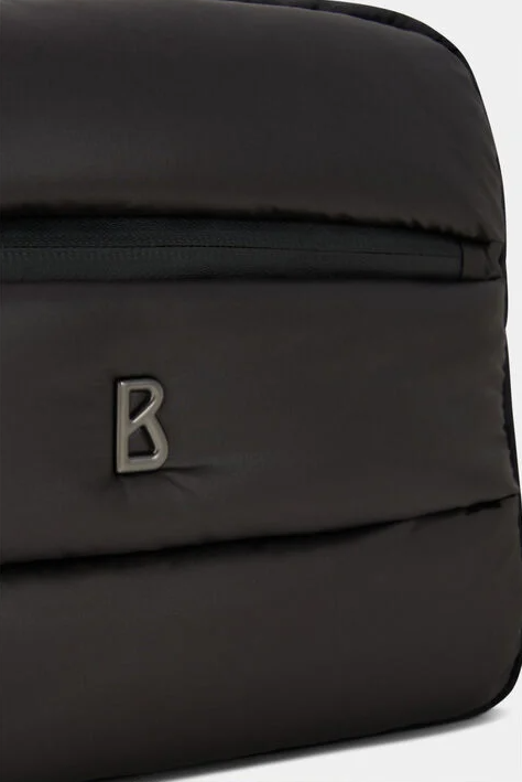 Quilted Front Zip Shoulderbag