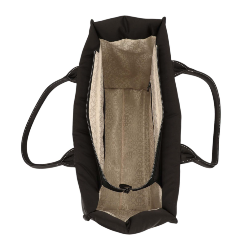 Zig Zag Quilted Tote Bag