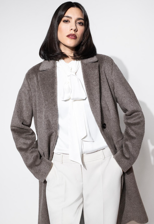 Classic Wool Alpaca Coat