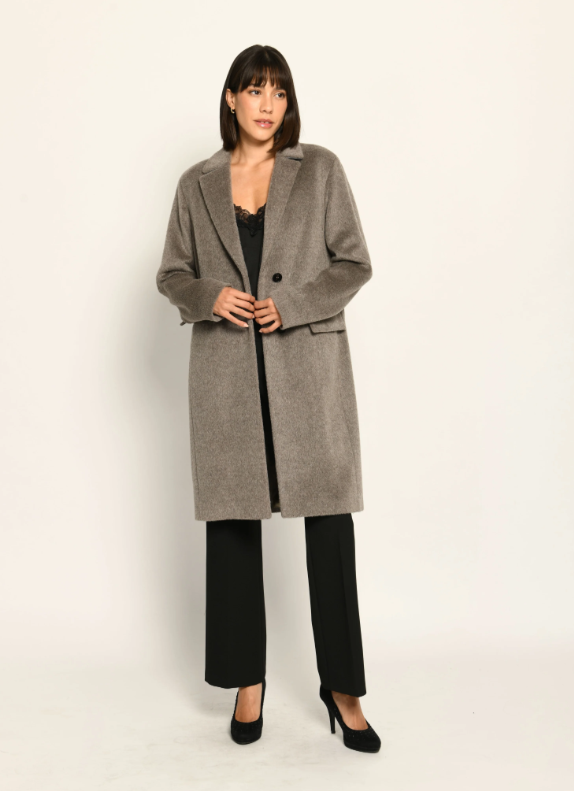 Classic Wool Alpaca Coat