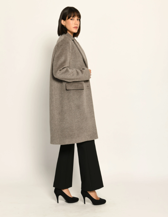 Classic Wool Alpaca Coat