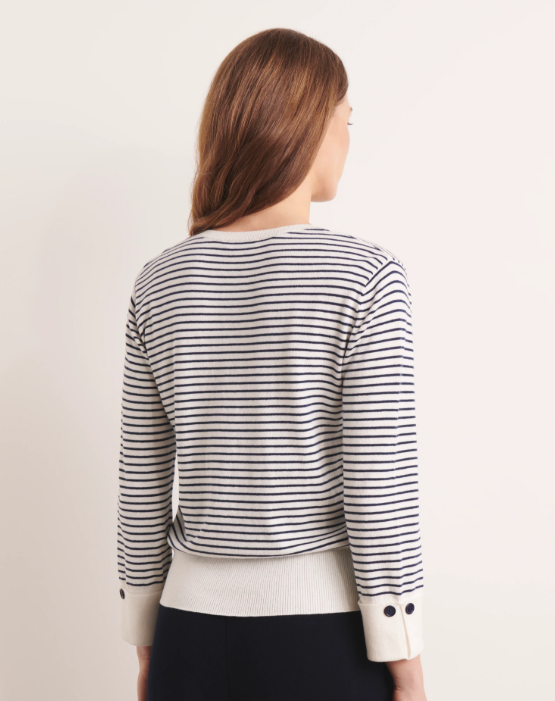Breton Striped Cotton Pullover