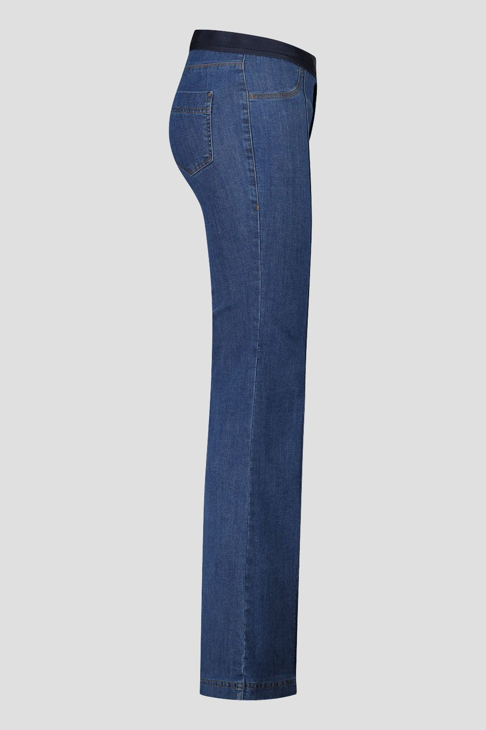 Raised Stitch Pull-On Jean