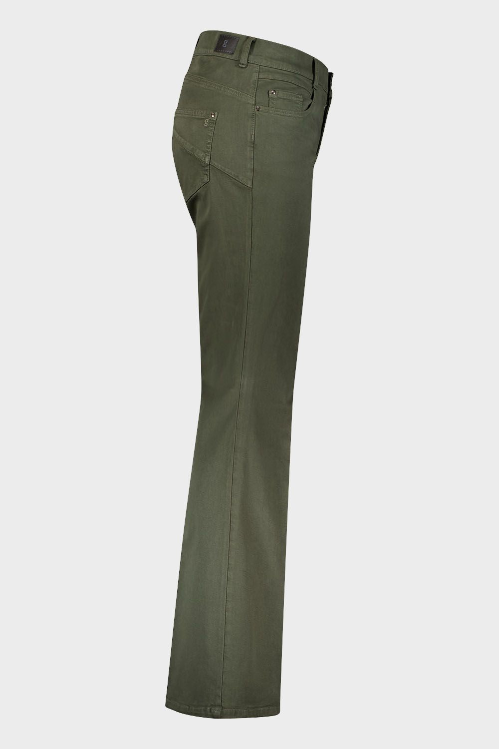 Brushed Cotton Flared Pants