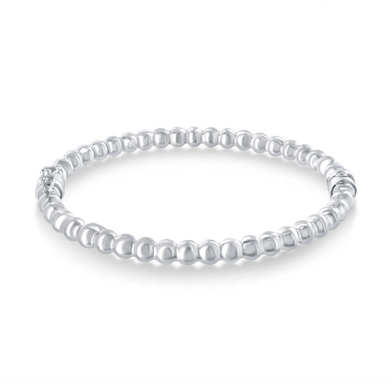 Silver Balls Bangle