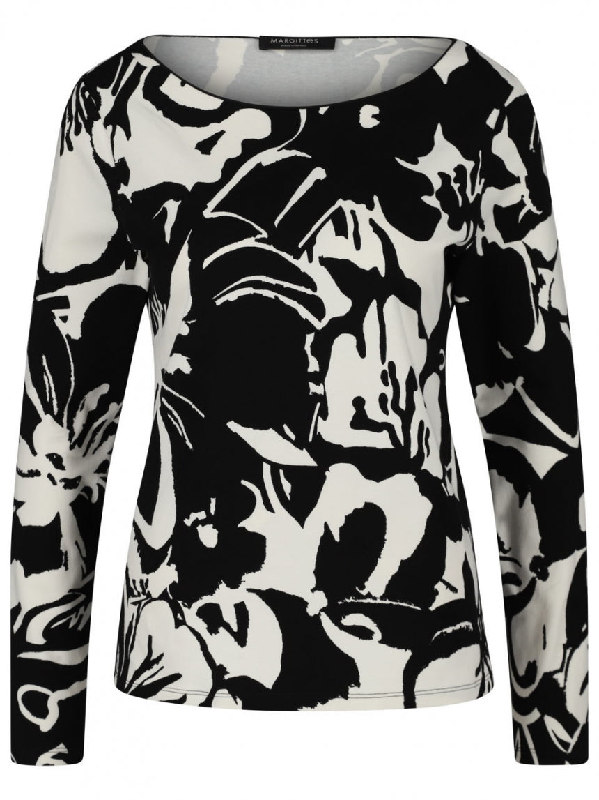 HIBISCUS PRINT TOP