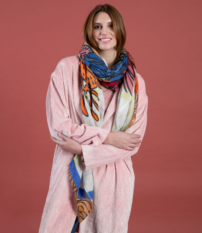Botanical Underwater Scarf