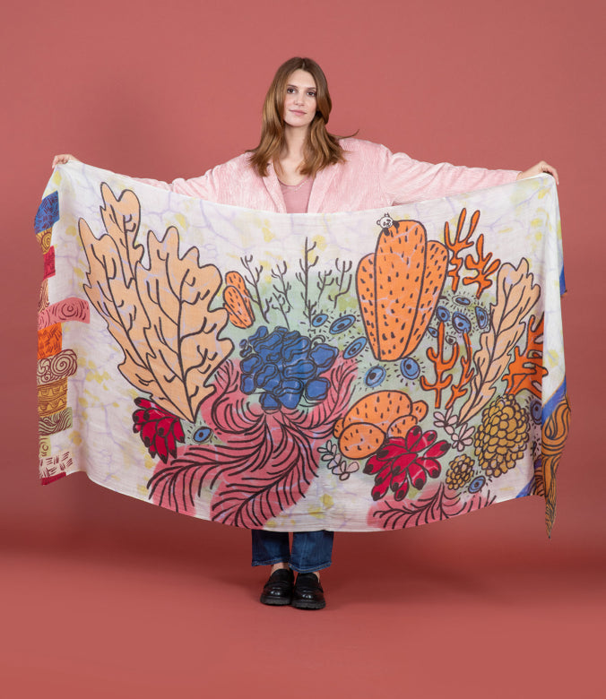 Botanical Underwater Scarf