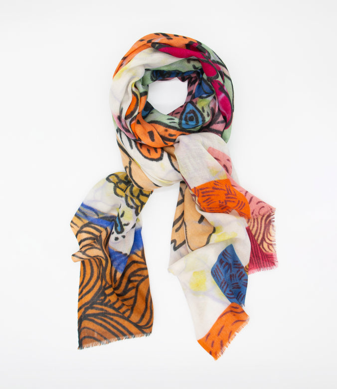 Botanical Underwater Scarf