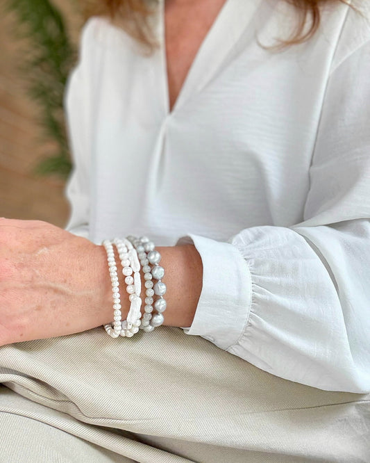 Freshwater Pearls Multi-Strand Bracelet