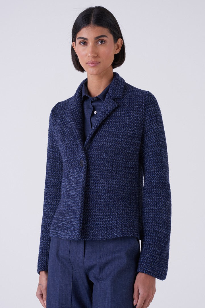 Bell Sleeve Italian Tweed Jacket