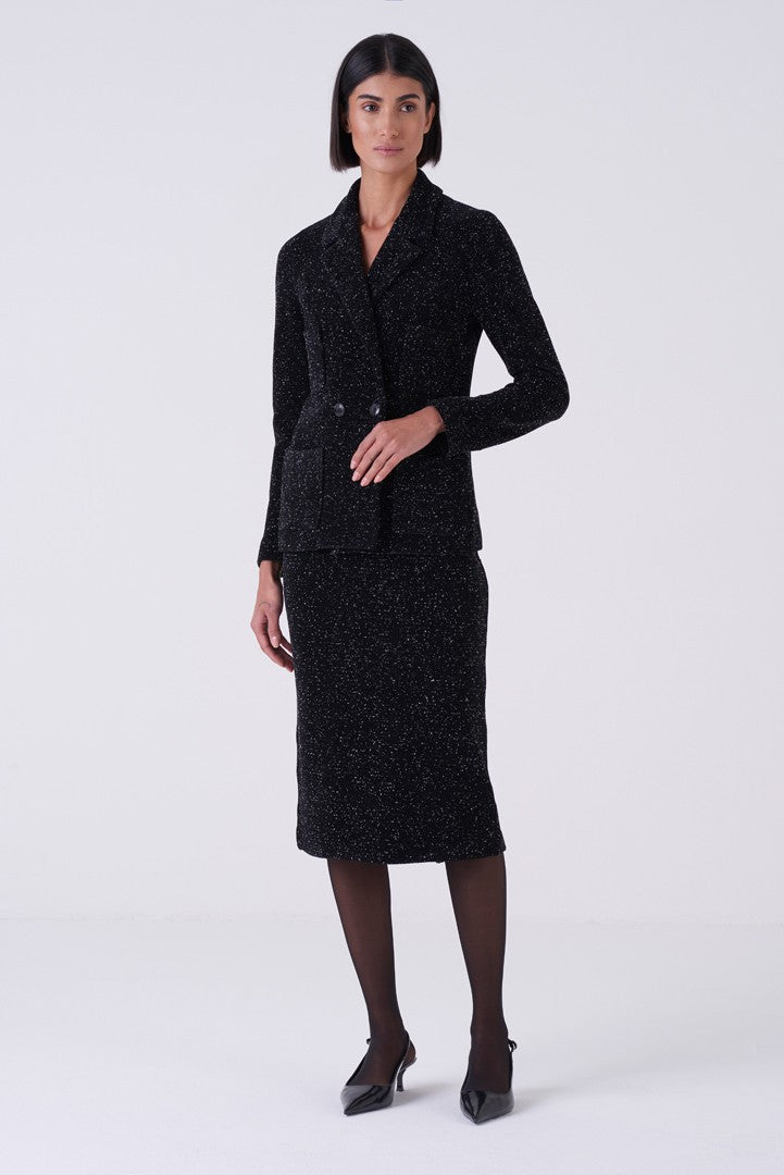 Velvet Boucle Stardust Blazer