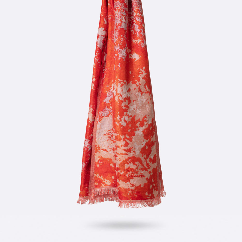 Silk Jacquard Mercury Stole